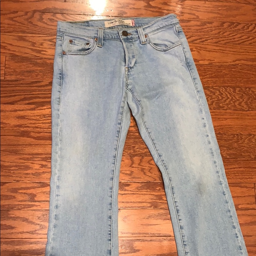 Levi’s 513 Jeans Low Slouch Boot Cut Size 5